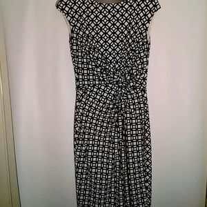 Navy and White Lauren Dress